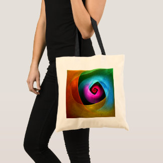 Blue Orange Pink Modernes Abstraktes Kunstmuster # Tragetasche