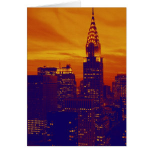 Blue Orange Pop Art New York City