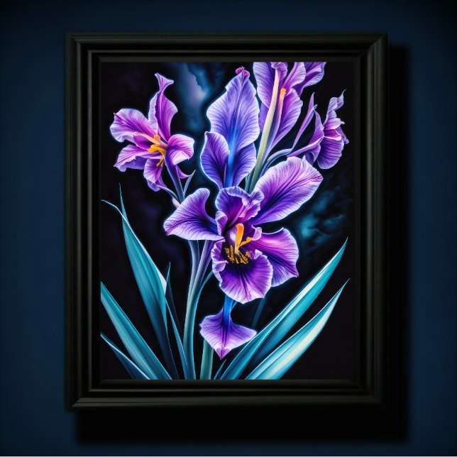 Blue Orchid Poster (Von Creator hochgeladen)