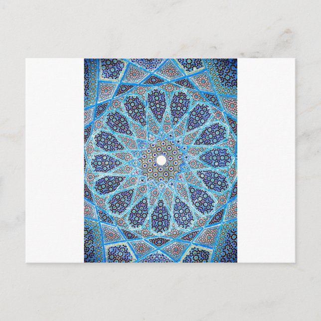 Blue Orient Postkarte (Vorderseite)