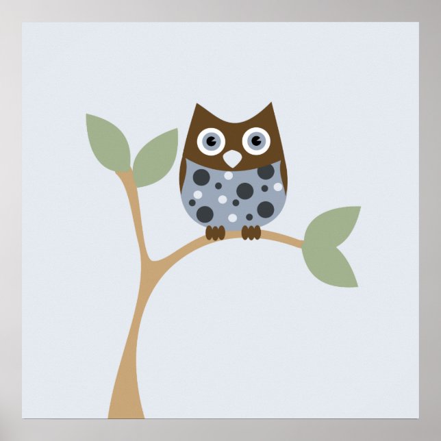 Blue Owl Baby Poster (Vorne)