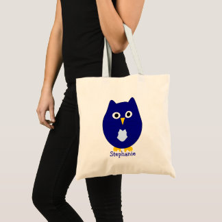 Blue Owl Design Personalisiert Tragetasche