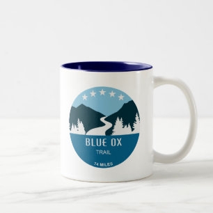 Blue Ox Trail Zweifarbige Tasse