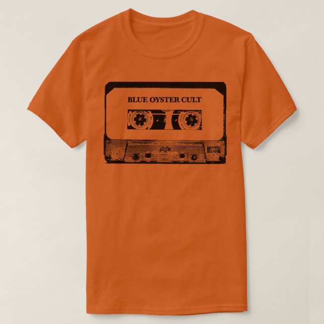 Blue Oyster Cult Cassette Tape T-Shirt (Design vorne)
