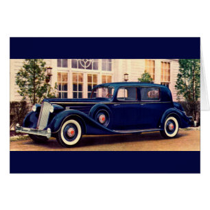 Blue Packard 1936
