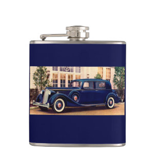 Blue Packard 1936 Flachmann