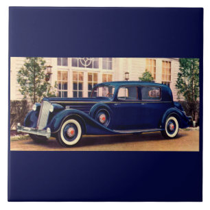 Blue Packard 1936 Fliese