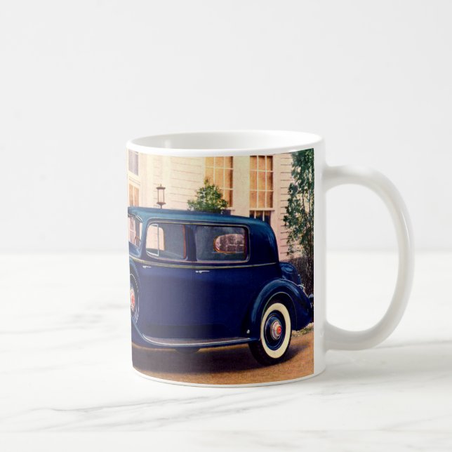 Blue Packard Twelve Club Sedan Tasse (Rechts)