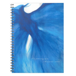 Blue Painted Phoenix Foto Notebook/ Journal Notizblock