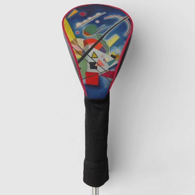 Blue Painting by Kandinsky Golf Headcover (Vorderseite)
