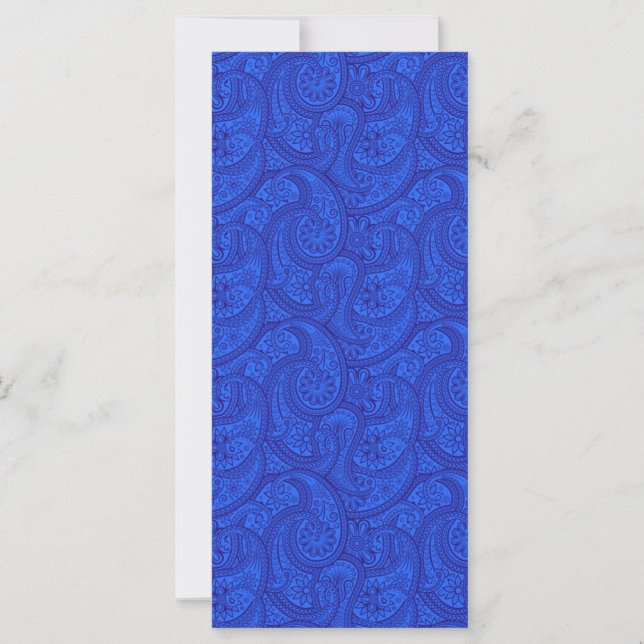 Blue Paisley (Vorderseite)