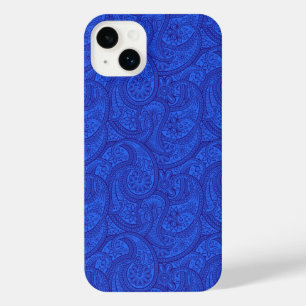 Blue Paisley iPhone 14 Plus Hülle