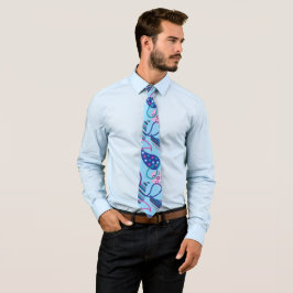 Blue Paisley Krawatte
