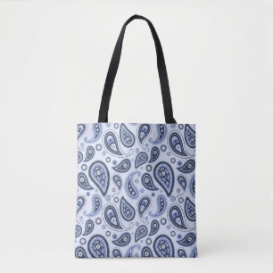 Blue Paisley Pattern