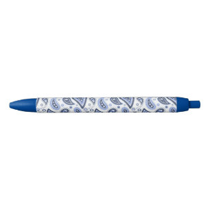 Blue Paisley Pattern Kugelschreiber