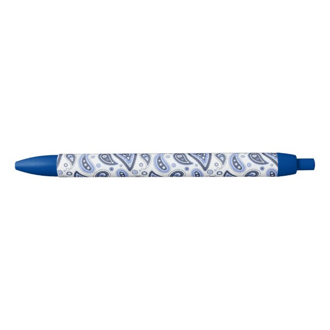 Blue Paisley Pattern Kugelschreiber (Vorderseite)