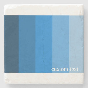 BLUE PALETTE FARBE SHADE SOLID STRIPES POWDER NAVY STEINUNTERSETZER