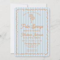 Blue Palm Springs Pastel Beach Geburtstagswoche