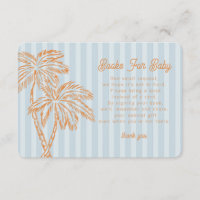 Blue Palm Springs Pastellbücher für Babyfütterung