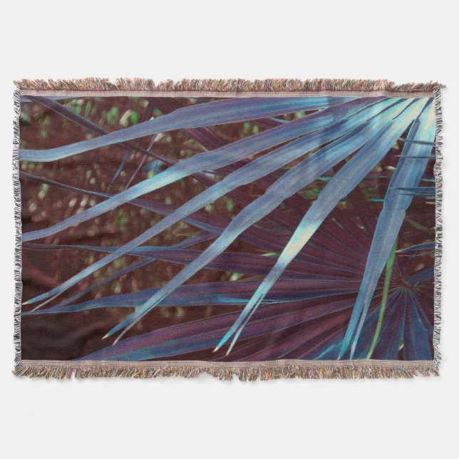 Blue Palmetto Dream Decke (Vorderseite)