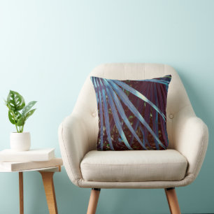 Blue Palmetto Dream Kissen