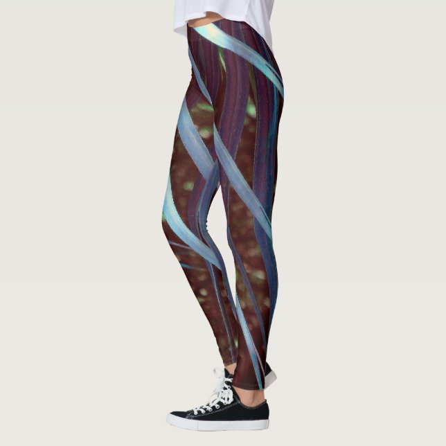 Blue Palmetto Dream Leggings (Links)