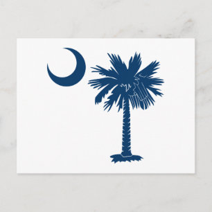 Blue Palmetto Postkarte