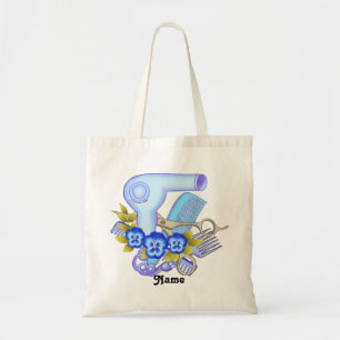 Blue Pansy Beautician Tragetasche