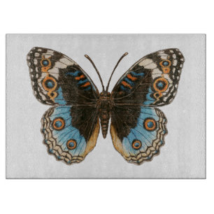 Blue Pansy Butterfly Schneidebrett
