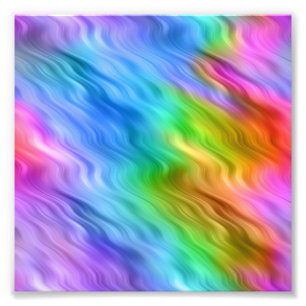 Blue Pansy Wavy Texture Fotodruck