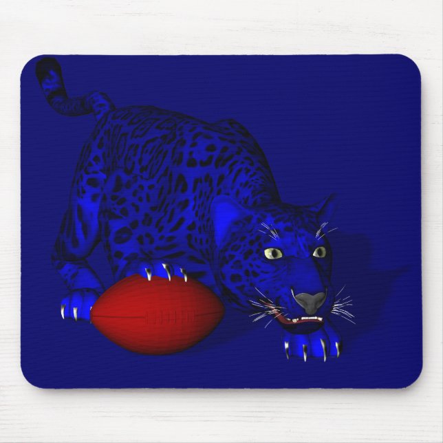 Blue Panther Mousepad (Vorne)