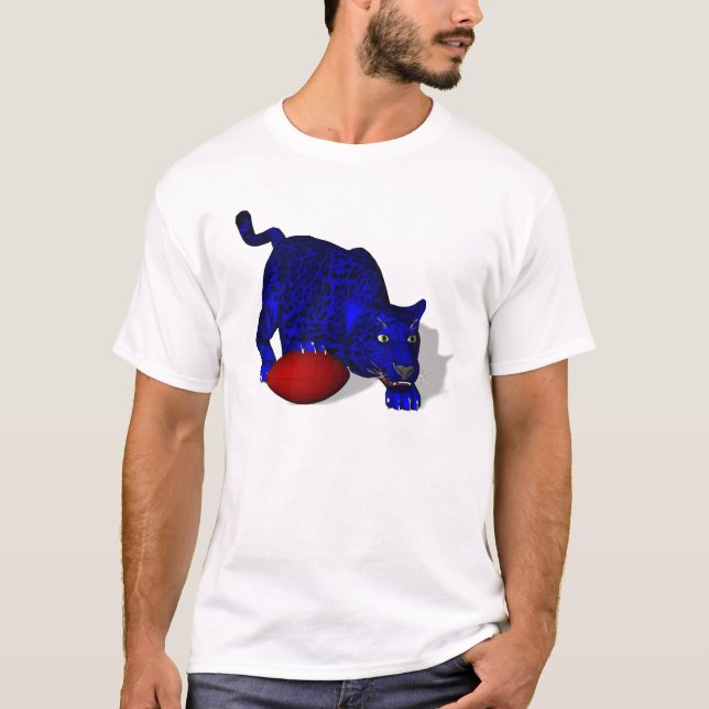Blue Panther T-Shirt (Vorderseite)