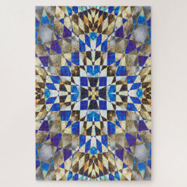 Blue Parquet Puzzle
