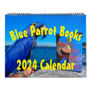 Blue Parrot Books 2024 Calendar Kalender