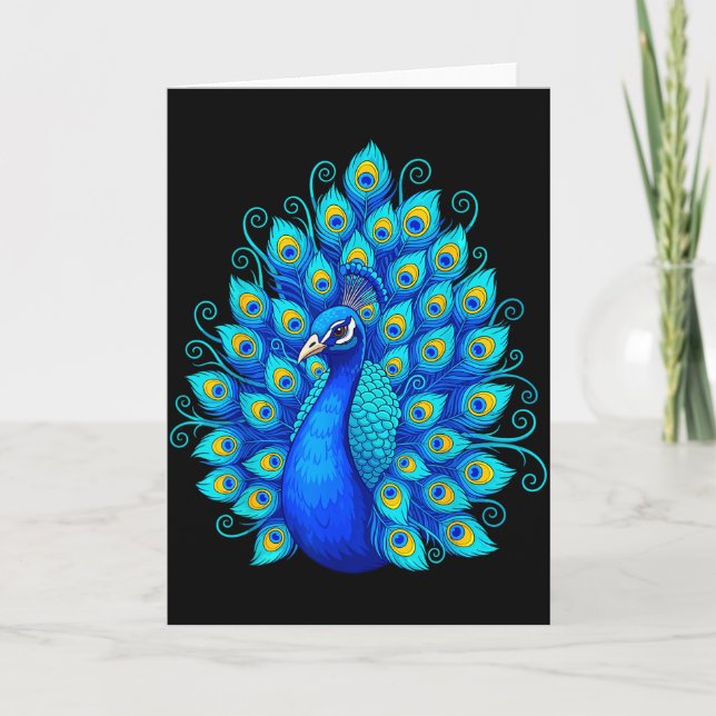 Blue Pea  Karte (Vorderseite)