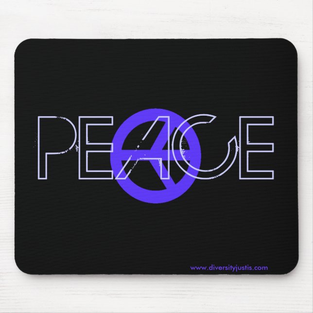 Blue Peace Mousepad (Vorne)