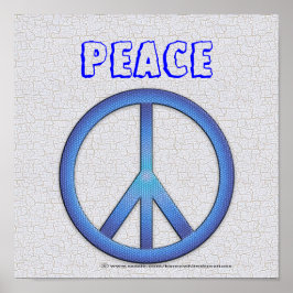 Blue Peace Poster
