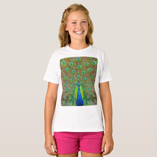 Blue Peacock #3 T - Shirt (Vorne ganz)