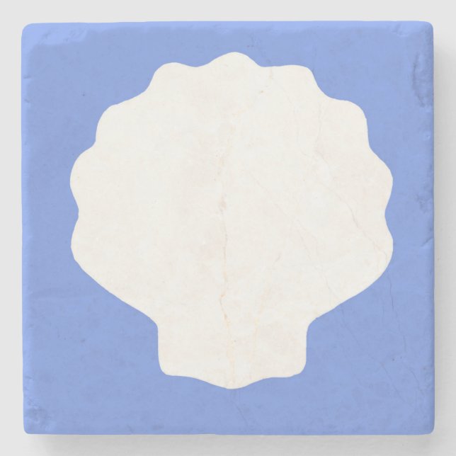 Blue Pearl Steinuntersetzer (Vorderseite)