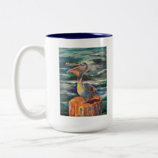 Blue Pelican Gallery Tasse, bunt und frech! Zweifarbige Tasse