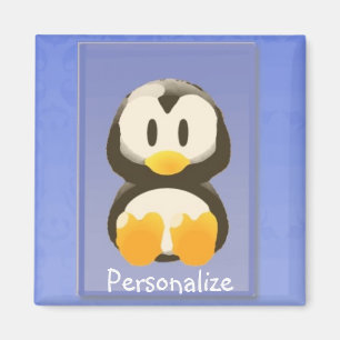 Blue Penguin Magnet