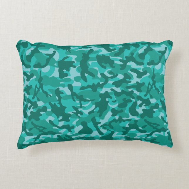 Blue Persian Tarnung Dekokissen (Vorderseite)