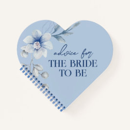 Blue Personalisiert Advice for Bride Keepake Notizbuch