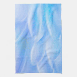 Blue Petals Kitchen Handtuch 16" x 24"