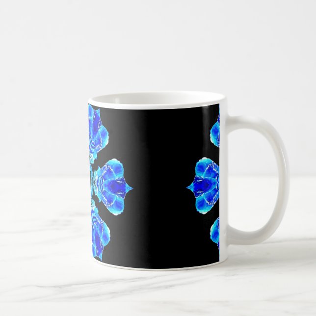Blue Petals Tasse (Rechts)