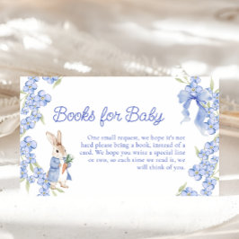 Blue Peter Rabbit Baby Duschbücher für Baby Begleitkarte