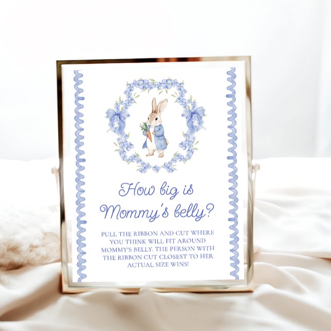 Blue Peter Rabbit Wie groß ist Mama's Bauch Poster (Von Creator hochgeladen)