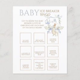 Blue Peter the Rabbit Baby Ice Breaker Bingo Game