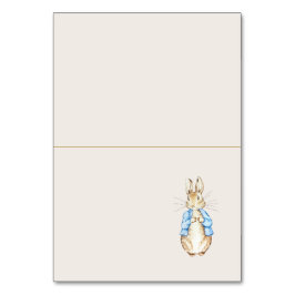 Blue Peter the Rabbit Baby Shower Platzkarte Tischnummer