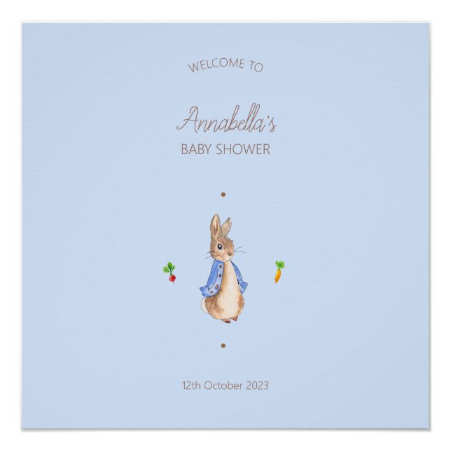 Blue Peter the Rabbit Poster (Vorderseite)